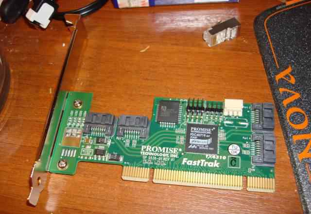 Raid контроллер Promise FastTrak TX4310, PCI