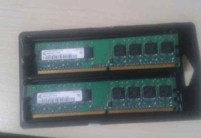 Оперативная память DDR2 1gb 2x512mb