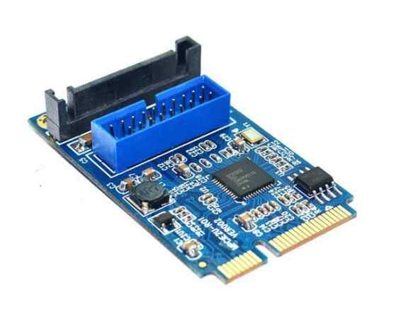 Mini PCI-e контроллер USB3.0