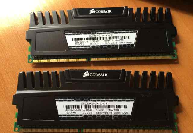 Corsair Vengeance 4GB (2x2GB) DDR3 CMZ4GX3M2A1600C