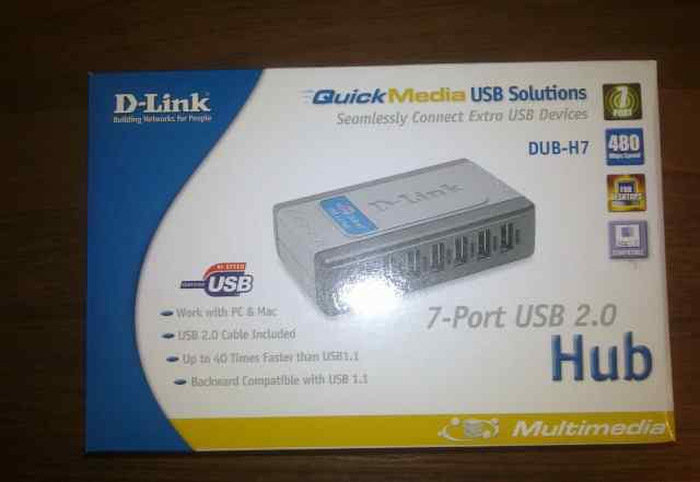 USB-концентратор D-link