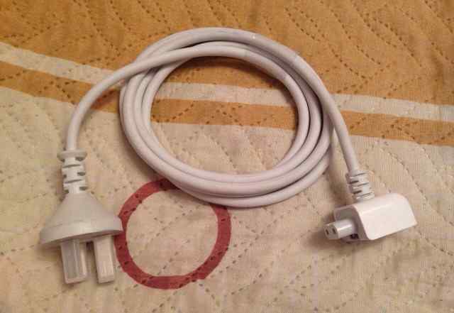 Сетевой шнур (кабель удлинитель сетевой) для MacBo