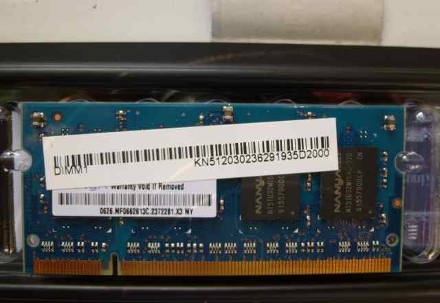Память PC24200 DDR2 533 SO-dimm 512MB