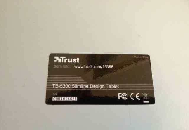 Графический планшет Trust TB-5300