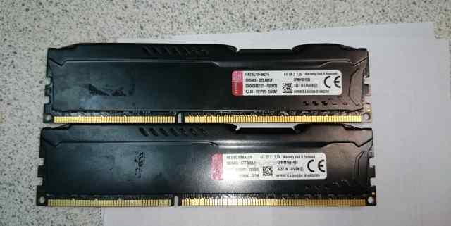 DDR3 Kingston HyperX 8Gb 1866/1600