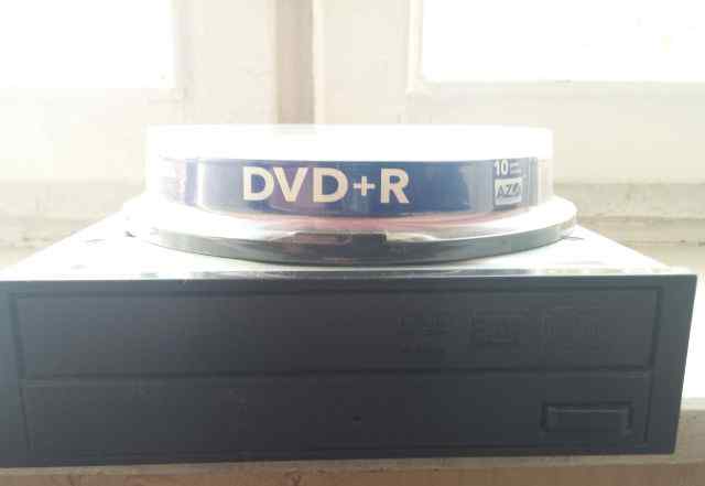 DVD RW Nec IDE плюс 10шт dvdr болванок