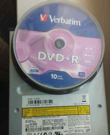 DVD RW Nec IDE плюс 10шт dvdr болванок
