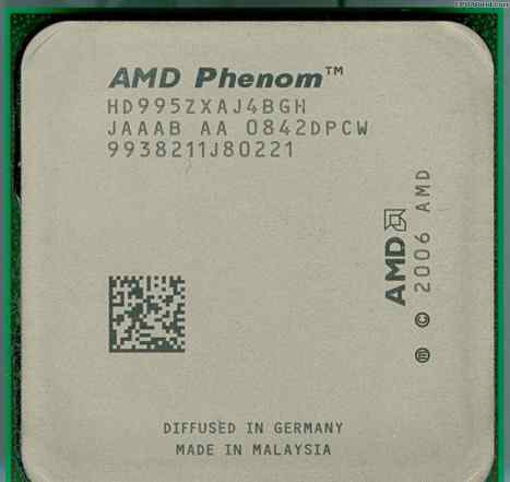 Phenom X4 9950 2.6GHz 140W rev. B3 SocketAM2+