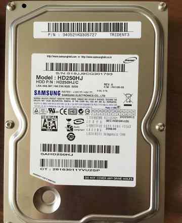HDD Samsung 250 Gb SATA