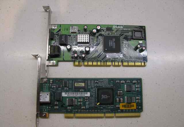 Гигабитные серверные сетевухи PCI-X