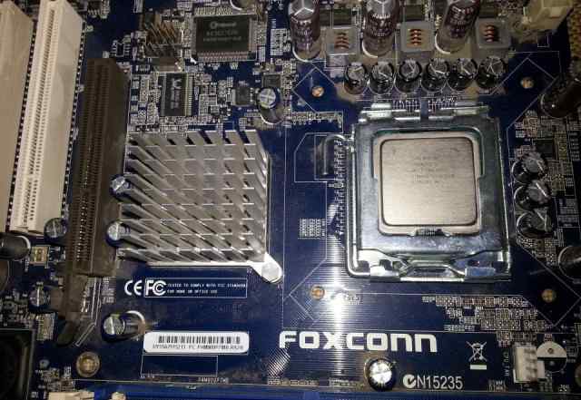 Комплект Celeron D347 + Foxconn P4M800P7MB-RS2H