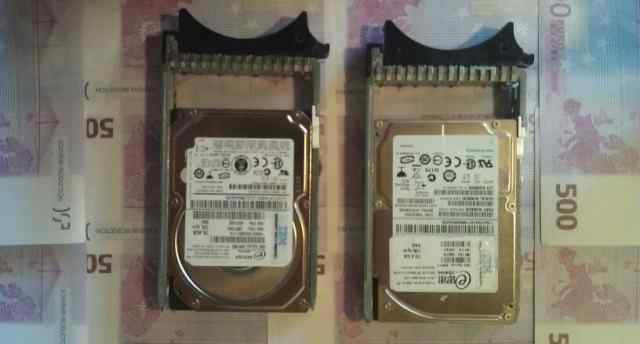 HDD SAS 73 gb 10000 rpm IBM 40K1052 и 26K5777