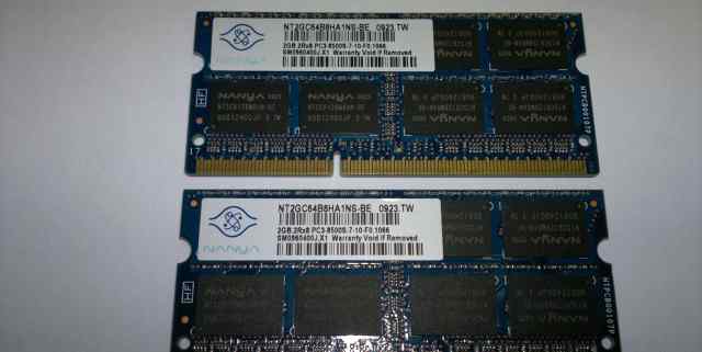 Nanya DDR3 1066 SO-dimm 2Gb