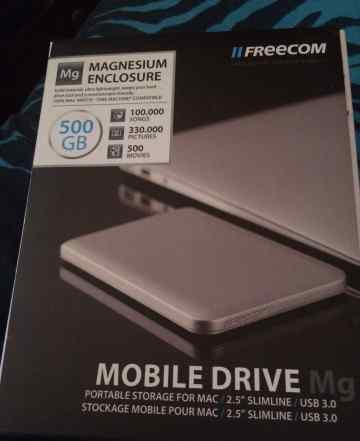 Продаю жд Freecom mobile drive Mg 500 gb