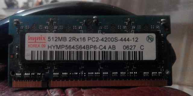 Опнративная память DDR2 для ноутбука