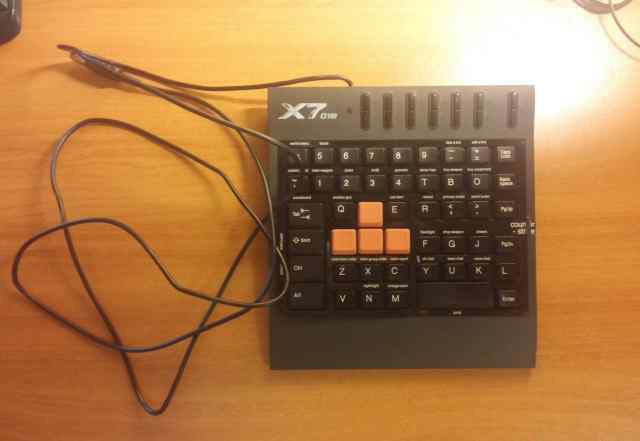 Клавиатура A4Tech X7-G100 Black USB