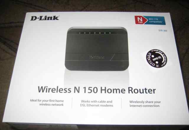 Wi-Fi Роутер D-Link N 150