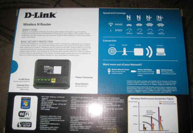 Wi-Fi Роутер D-Link N 150