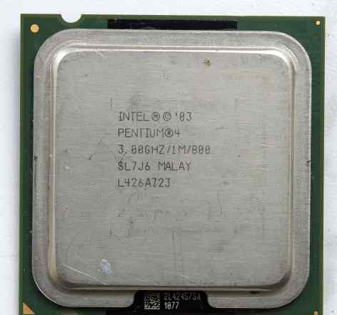 Intel Pentium 4 soc 775 3Ghz/1M/800