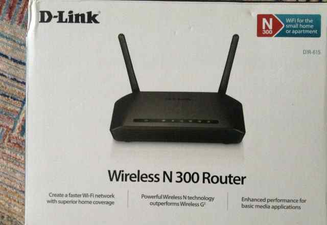 Wi-Fi роутер новый D-Link