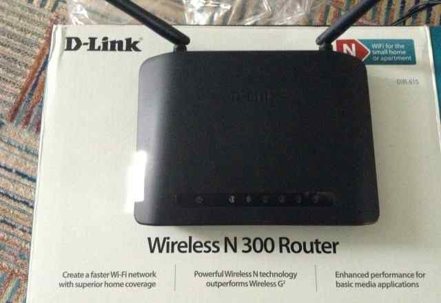 Wi-Fi роутер новый D-Link