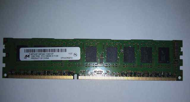 Память DDR PC3-10600 ECC U-dimm