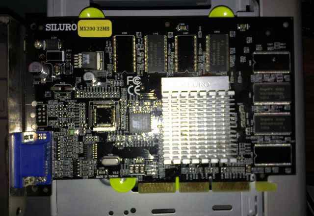 NVidia GeForce2 MX 200 (Abit Siluro MX200) AGP
