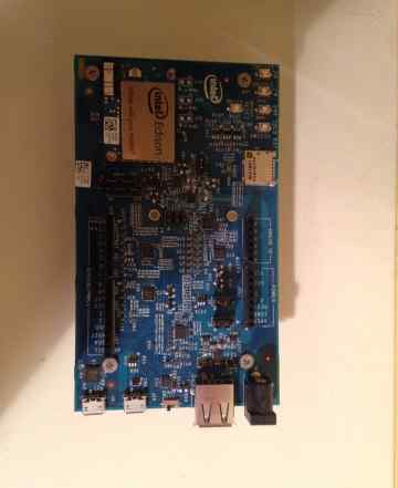 Intel edison + Intel Edison Board для Arduino