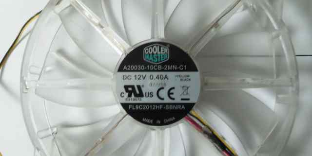 Корпусный вентилятор Cooler Master A20030-10CB-2MN