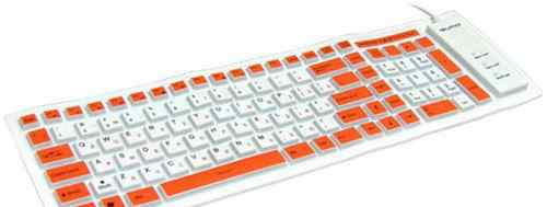 Гибкая клавиатура qumo QRK-311 White