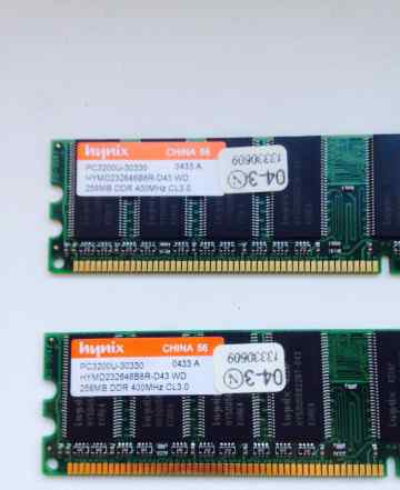 Оперативная память Hynix DDR 400 dimm 256MB