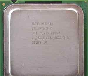Процессор Intel Celeron D 341