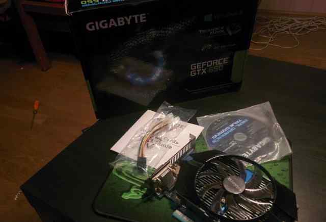 Видеокарта Gigabyte GTX 650
