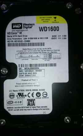 Western digital 160 GB