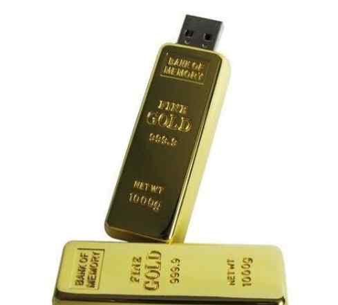 USB флешкарта BLF-MC Золотой слиток 16GB