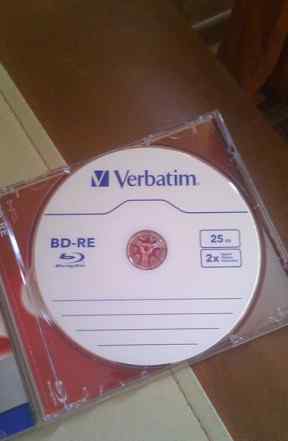 Диск Vebratim Blu-ray BD-RE 25 Gb Rewritable