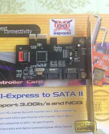Контроллер PCi-Express to SATA II