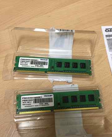 DDR3 8Gb (2х4Gb) PC-12800 1600Mhz на гарантии