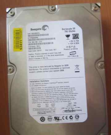 Серверный жёсткий диск Seagate 750GB