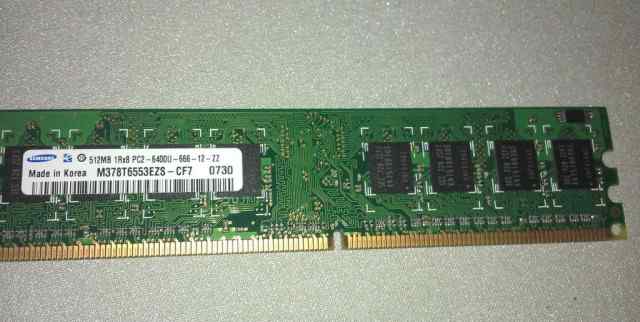 Оперативная Память Samsung DDR2 6400 512Mb 1шт