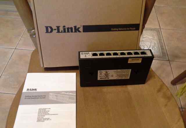 Ethernet Switch Dlink DGS-1100-08