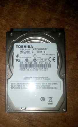 Жесткий диск Toshiba для ноутбука