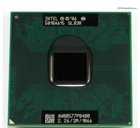 Мобильный процессор Intel Core 2 duo P8400