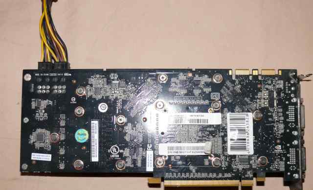 PCI-E 512мб Palit GeForce 9800 GTX DDR3, 2xDVI, TV