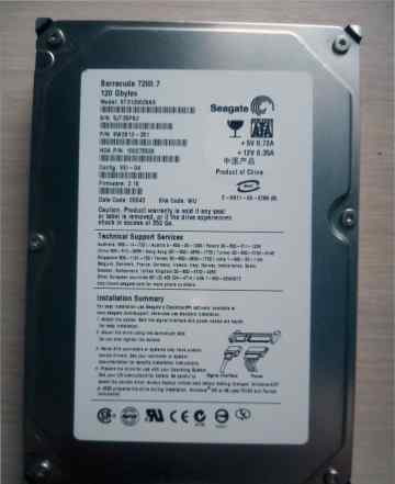 Жесткий диск Seagate 120GB