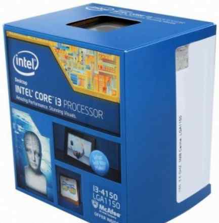 Процессор Intel Core i3-4150 BOX в упаковке новый