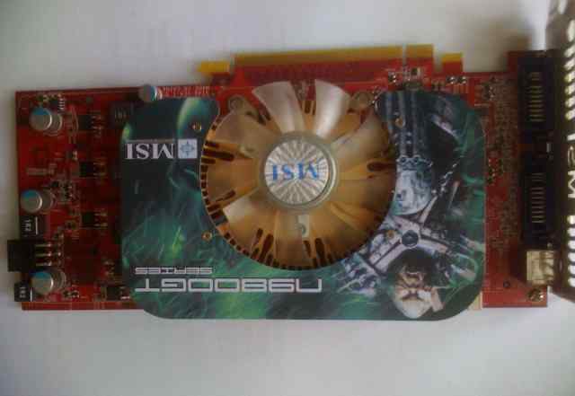 MSI GeForce 9800 GT видео карта