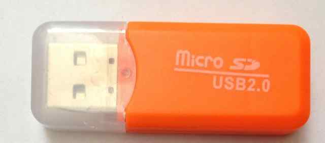 Переходник micro SD to USB 2.0