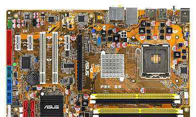 Asus P5K SE Socket 775, DDR2