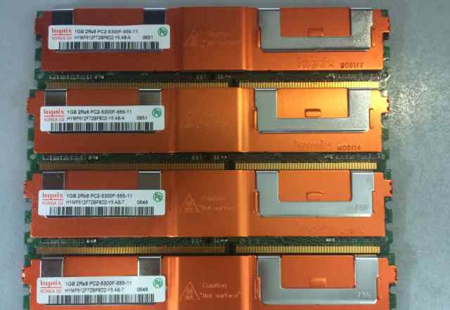 RAM FBD-667 HP-Hynix hymp512F72BP8D2-Y5 1024Mb PC2
